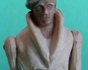 Vtg PAL AOHNA ATHENA Kommandos Military Figure 1960&#39;s, Greece Greek Commandos Pal Katadromeas Army Figure, Greek Military Pal Soldier