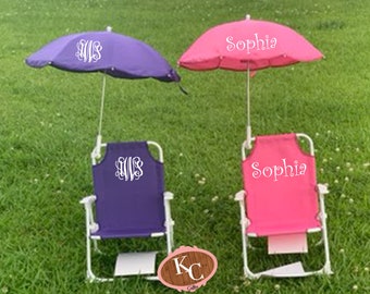personalized baby beach chair