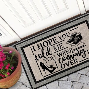 Funny Door mat, Funny Gifts, No Soliciting Door Mat, Personalized door mat, Welcome mat, Custom door mat, Housewarming Gift, Doormat