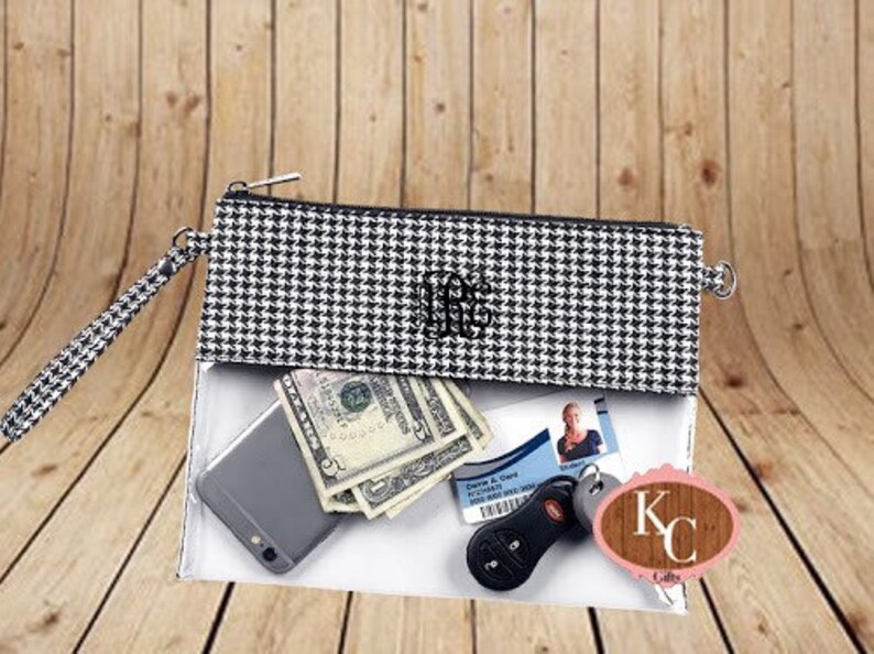 clear stadium bag monogram