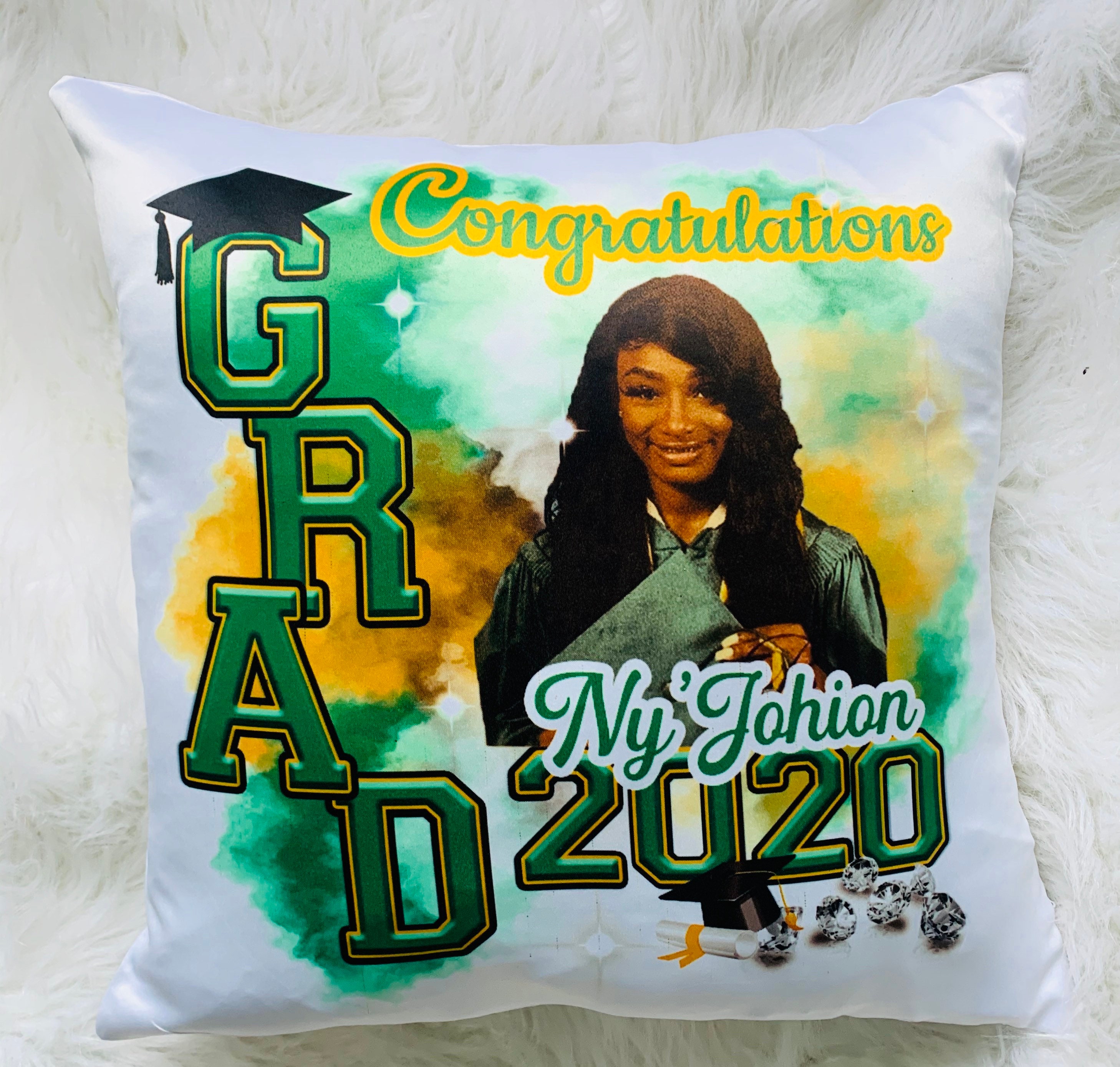 Personalized clearance graduation pillow