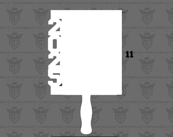 2025 Graduation Sublimation Fan Blank and NOT Printed, 2025 Sublimation Fan, MDF Paddle Fan, Memorial Fans, Mdf Blanks, Unisub Wood,