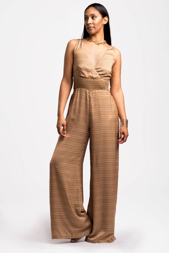 70s inspired jumpsuit