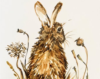 Bunny Rabbit Giclee Art Print
