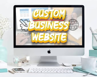 CUSTOM WEBSITE SALE | Website Design | Custom Website | Website Design | Small Business Custom Website | Etsy Business Website Design