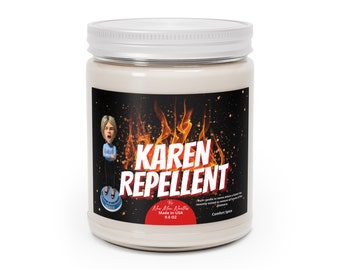 Karen Afweermiddel | Kaars 9OZ Soja Wax Blend Geurende, Grappige Kaars, Humoristische Wick Kaars, Cadeau Idee, Bestseller, Cadeau voor haar, Verjaardag