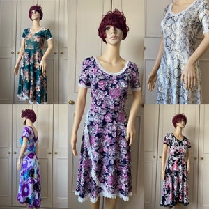 Tango dress in four sizes and five fabrics