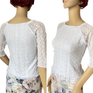 Lace top in small size