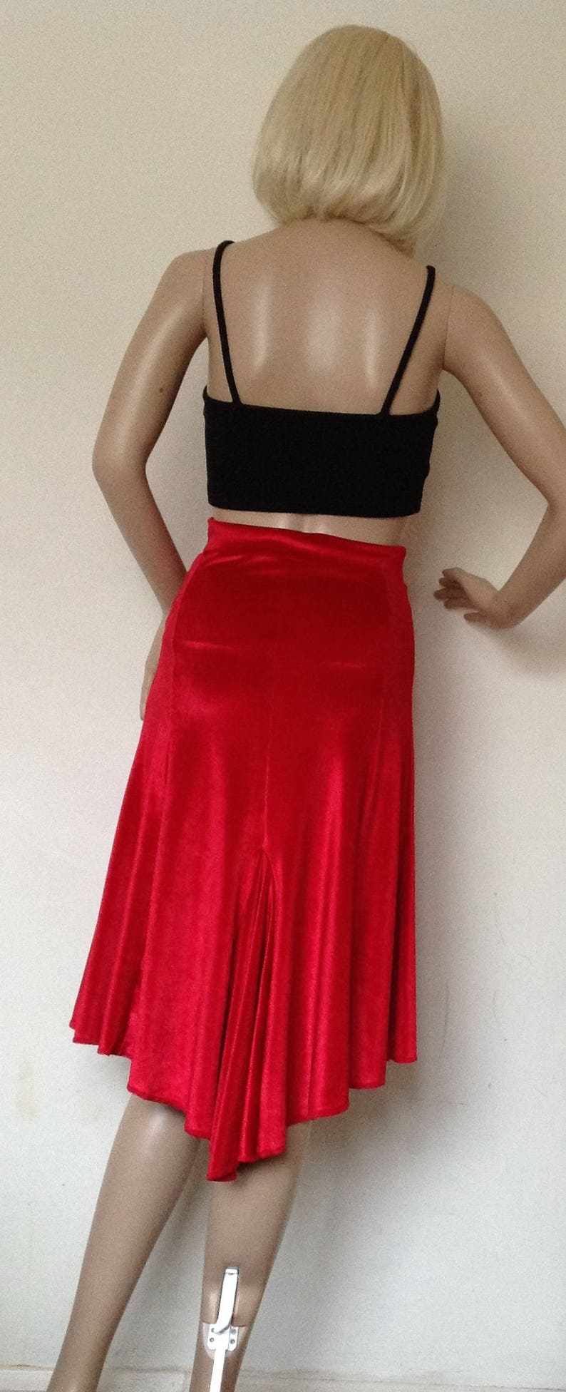 large and Extra large size 3 colours Argentine tango skirt in small Medium