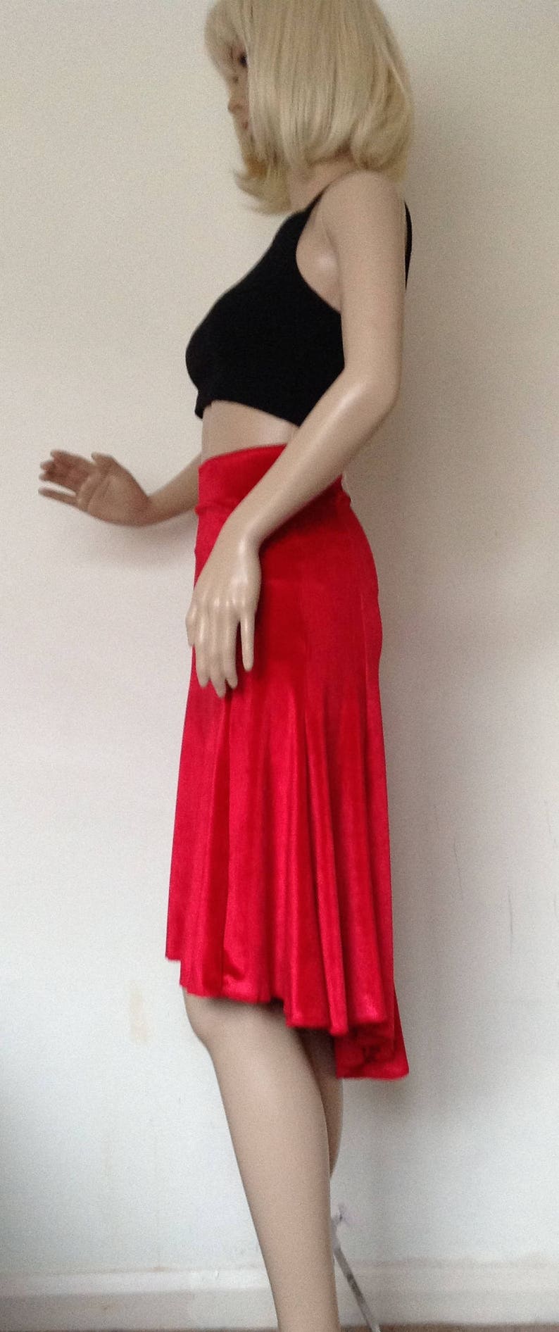large and Extra large size 3 colours Argentine tango skirt in small Medium