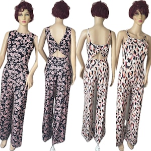 Jumpsuits with open backs, great for dance
