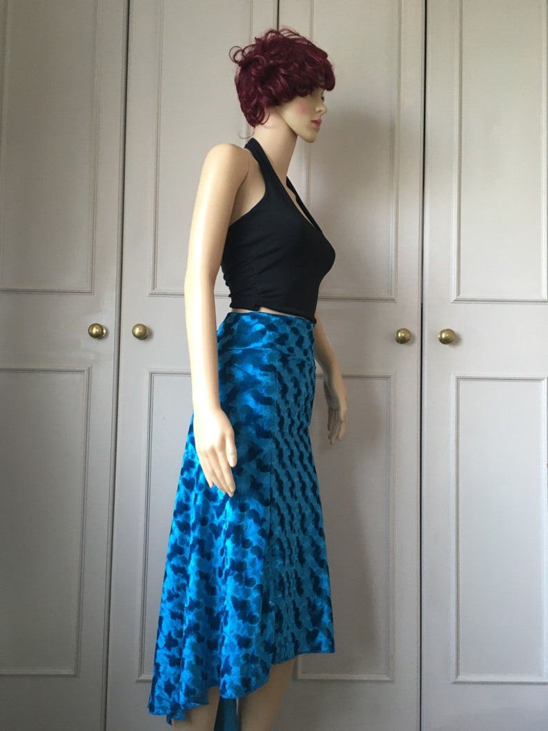 large and Extra large size 3 colours Argentine tango skirt in small Medium