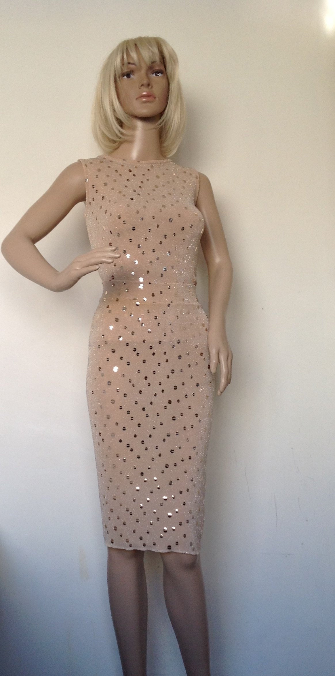 Image of Sequin Top in Small To Large Sizes