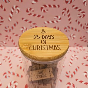 25 Days of Christmas Activity Ideas Jar- Kids, Fun, Holiday