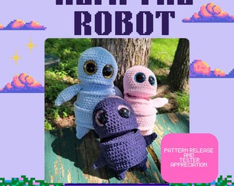 Remi the Robot crochet pattern