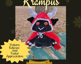 Patrón de crochet de Krampus