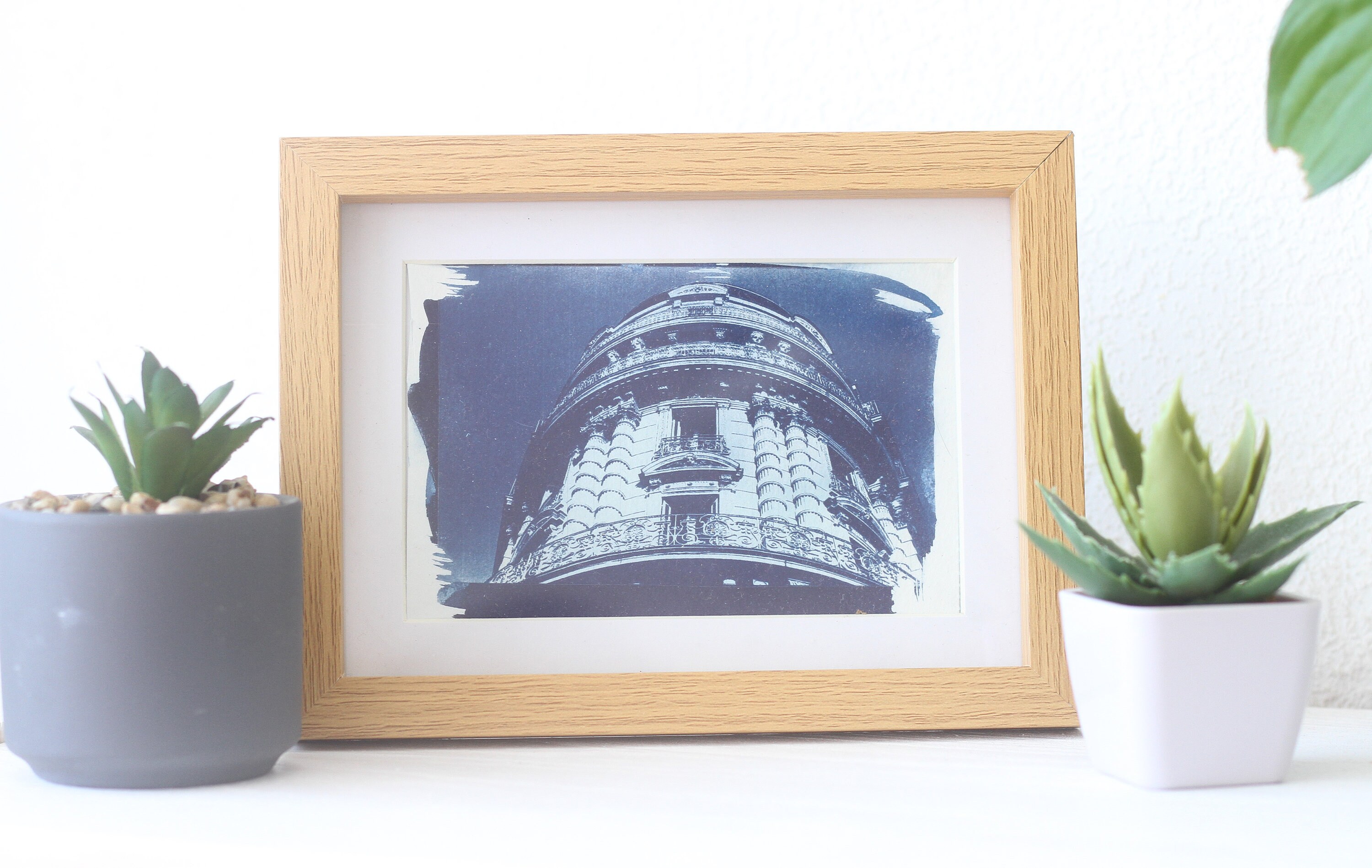 Cyanotype Architecture Haussmannienne