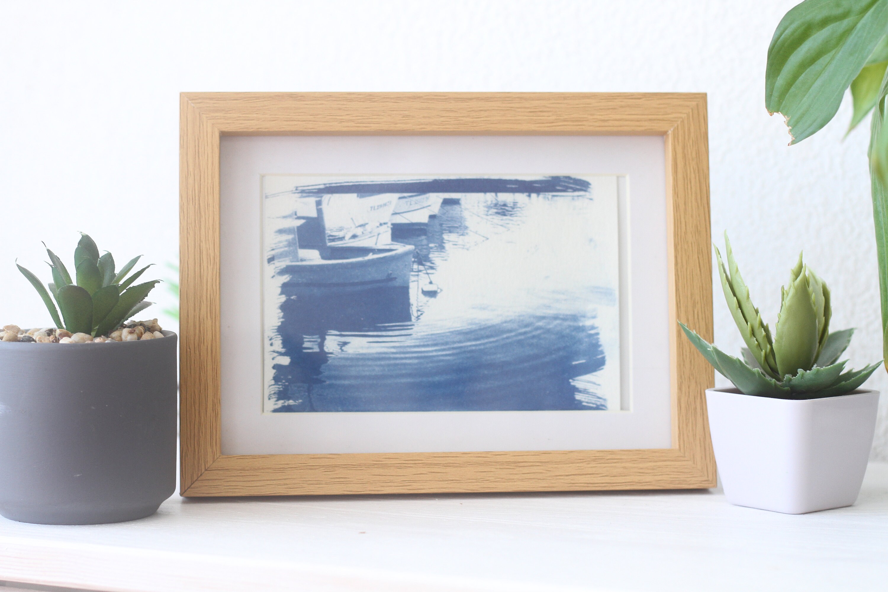 Cyanotype Vagues Toulonnaises