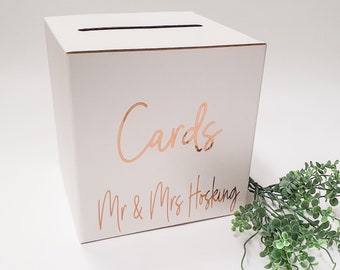 Personalised Cards Box, Custom Rustic Wedding Post Box, Baby Shower Cards Box, Personalised Wedding Decorations, Rustic Wedding Decorations