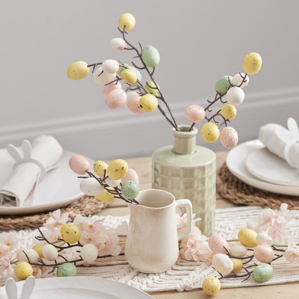 Easter Stems, Easter Egg Decorations, Party Decorations, Easter Table Decorations,