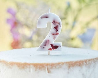 Happy Birthday Candle Number 1 2 1st 2nd First Second Birthday Party Cake Decor Happy Birthday Candle Number 1 2 1st 2nd First Second Birthday Party Cake Decor