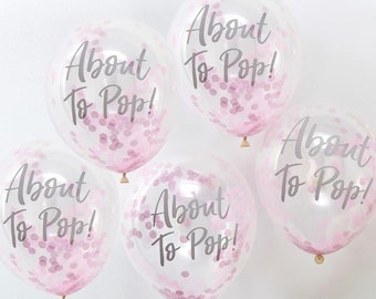 Baby Shower Balloons Etsy Baby Shower Balloons Etsy