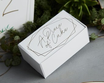 wedding cake box etsy