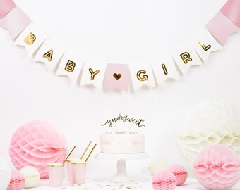Baby Shower Bunting Etsy Baby Shower Bunting Etsy
