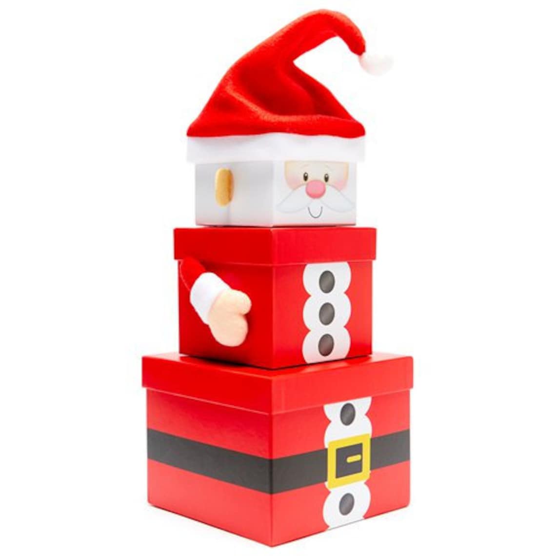 Santa Christmas Gift Box Set Christmas Gift Boxes Christmas image 0