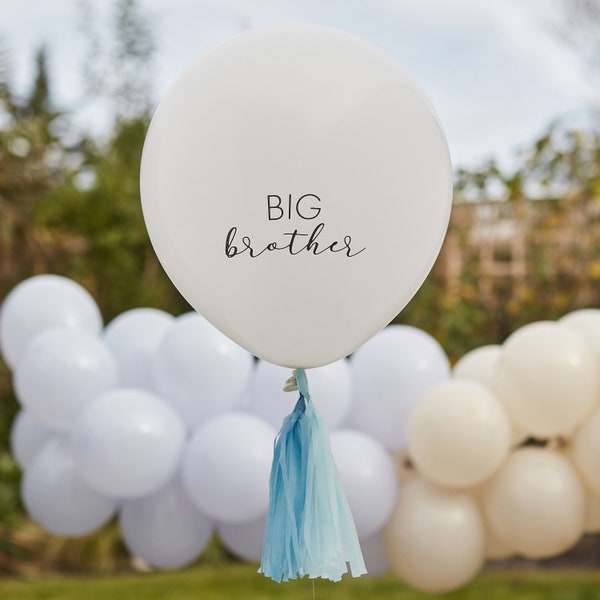 Gender Reveal Balloon, Big Brother Balloon, Baby Shower Party Decorations, Balloon Decorations