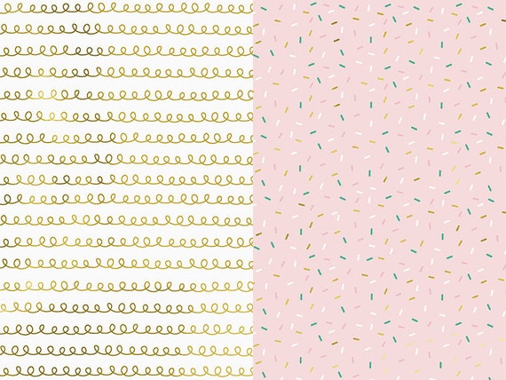 Pink and gold wrapping paper online