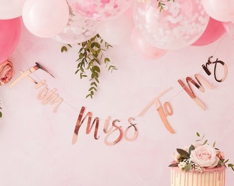 Miss To Mrs Bunting Etsy