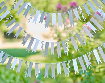 Guirlande de fête vert sauge, décorations de fond de fête d'anniversaire, décorations de mariage, décoration de réception-cadeau pour bébé, décoration de fête