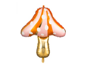 Fairy Mushroom Balloon, Birthday Party Balloons, Party Decorations, Fairy Birthday Party Balloons,