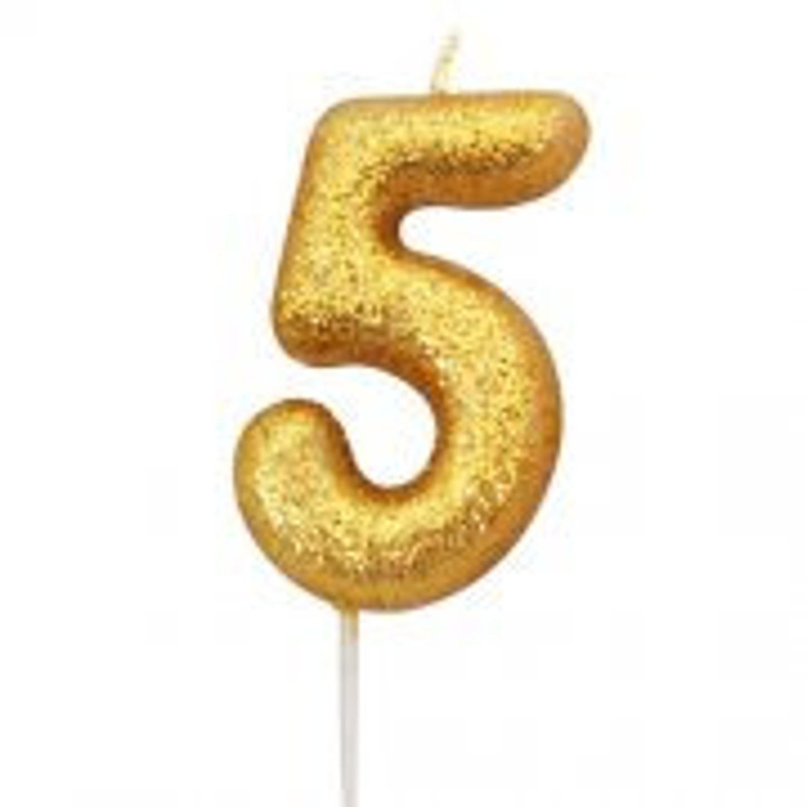 Number 1 Gold Glitter Candle 1st Birthday Candles Birthday Etsy