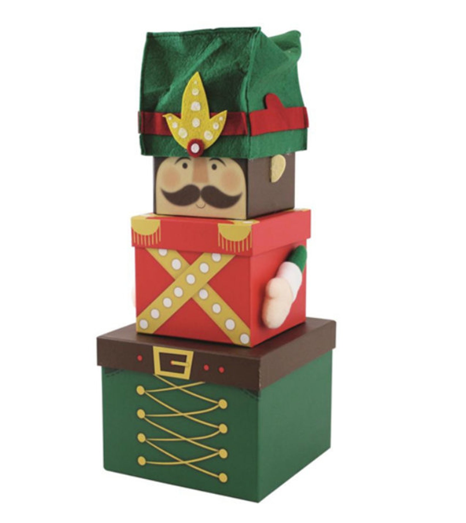 Nutcracker Christmas Gift Box Set Christmas Gift Boxes Etsy