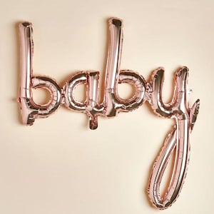 Balloons that on sale spell baby