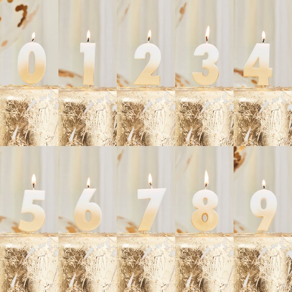 6 ans bougies anniversaire rose fille bougies anniversaire chiffres 6 :  : Cuisine et Maison