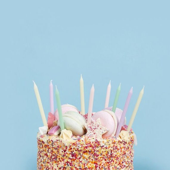 1 Musik-Kerze und 12 Kuchenkerzen rosa Geburtstag Kind Mädchen Party Girl Muffin 