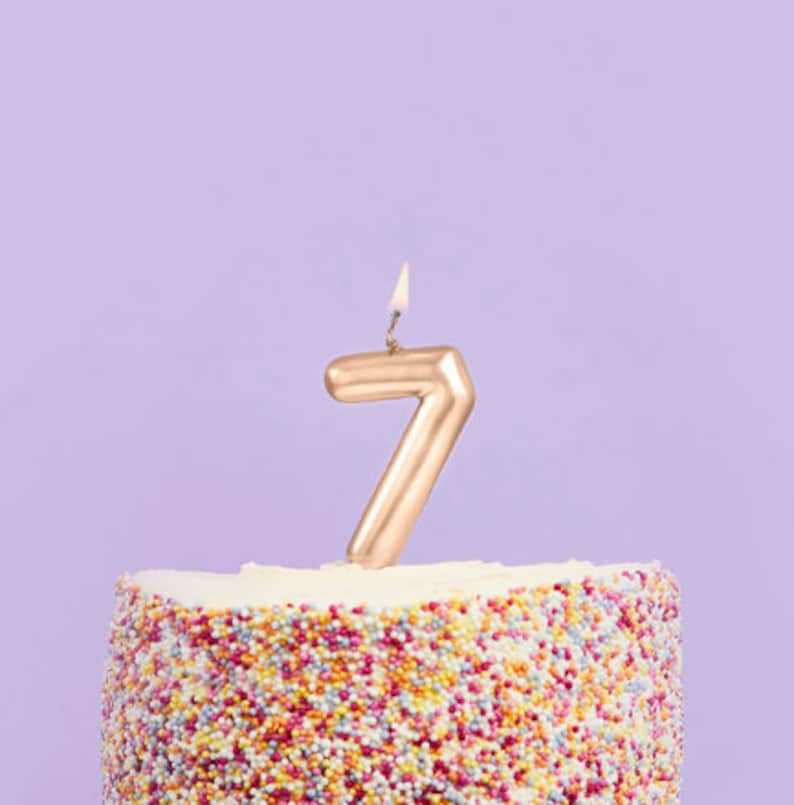 Number 1 Gold Candle Gold First Birthday Candles Birthday Etsy UK