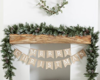 Christmas Foliage Garland, Rustic Christmas Garlands, Christmas Decorations, Christmas Wreath, Mantelpiece and Fireplace Decoration