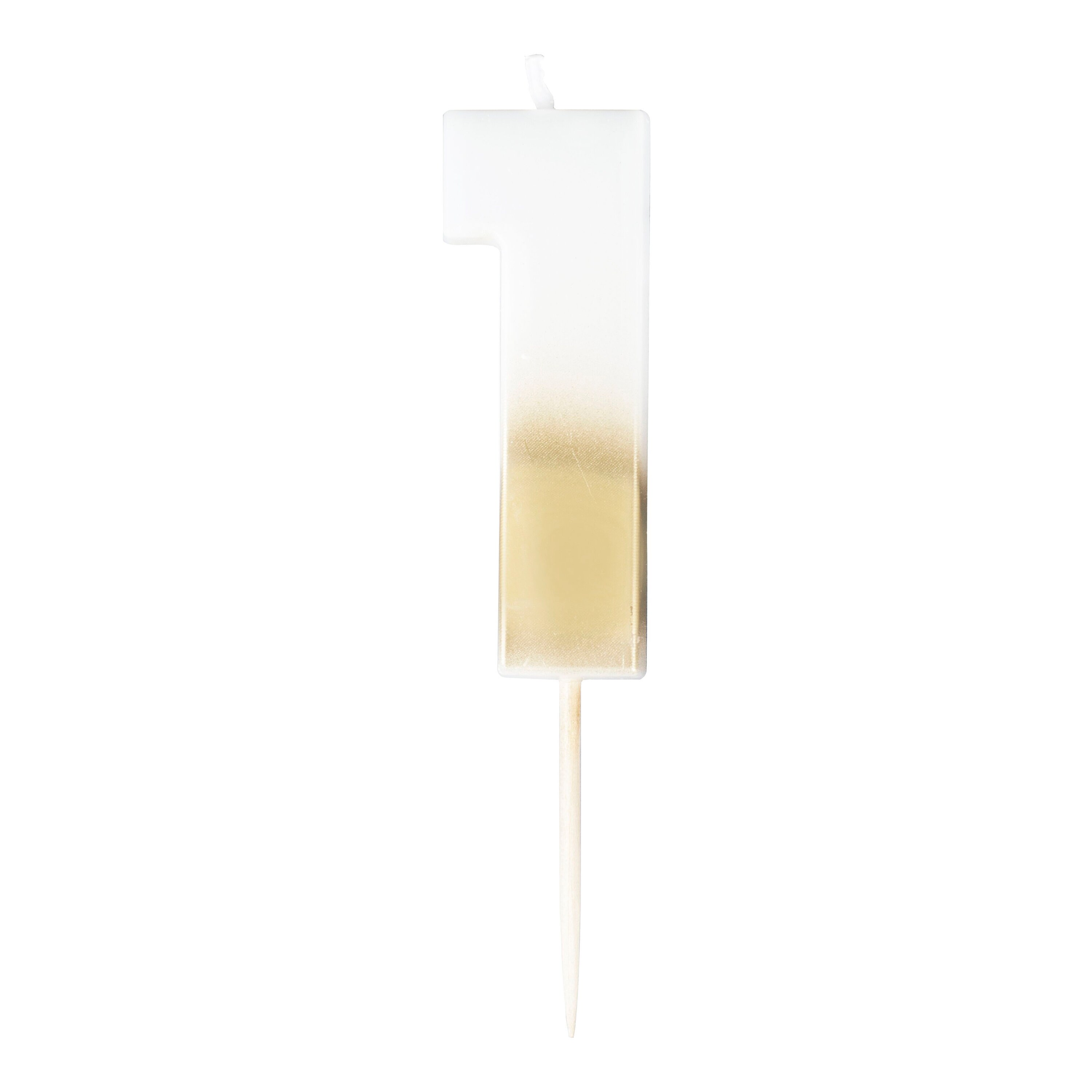 Gold Number Candles Birthday Candles Birthday Cake - Etsy