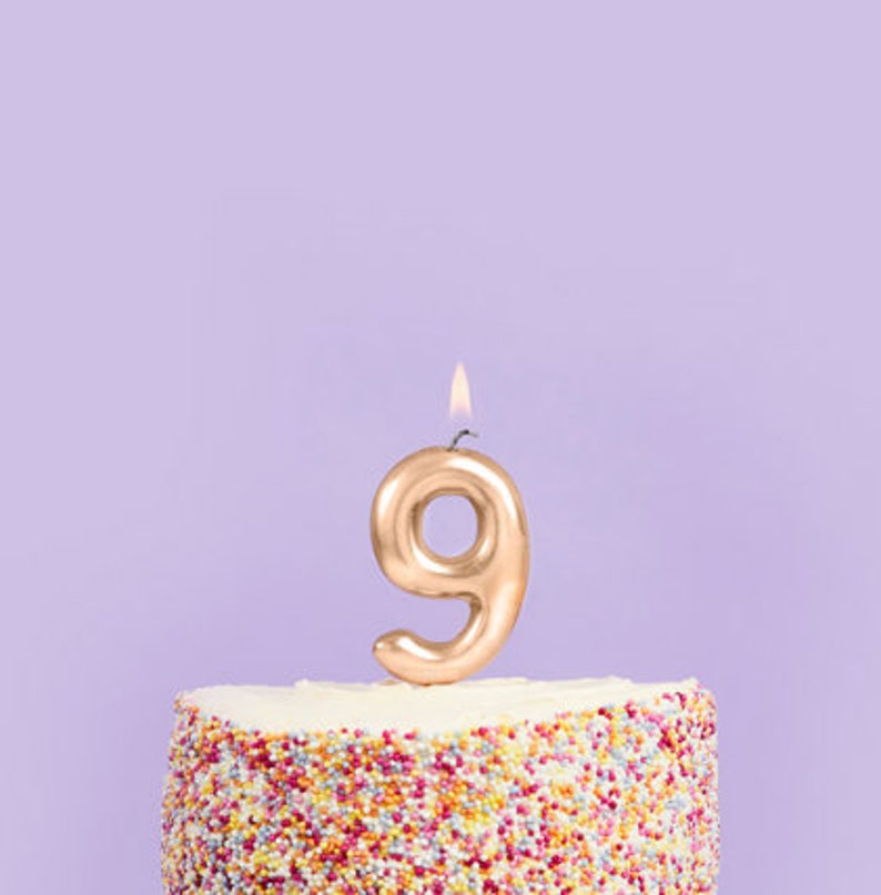 Age Candles Gold First Birthday Candles Birthday Cake Candle Number 1 Gold Candle Gold Birthday Party Decorations