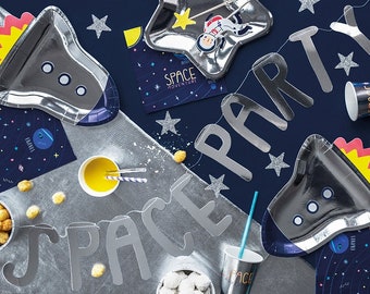 Space Party Bunting, Rocket Party, Space Party Banner, Space Party Decorations, Space Decorations, Children's Space Party, 96cm