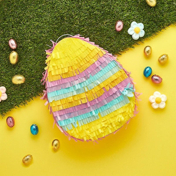 Easter Egg Pinata Party Games, Easter Party Decorations, Easter Egg Hunt Party Decorations,