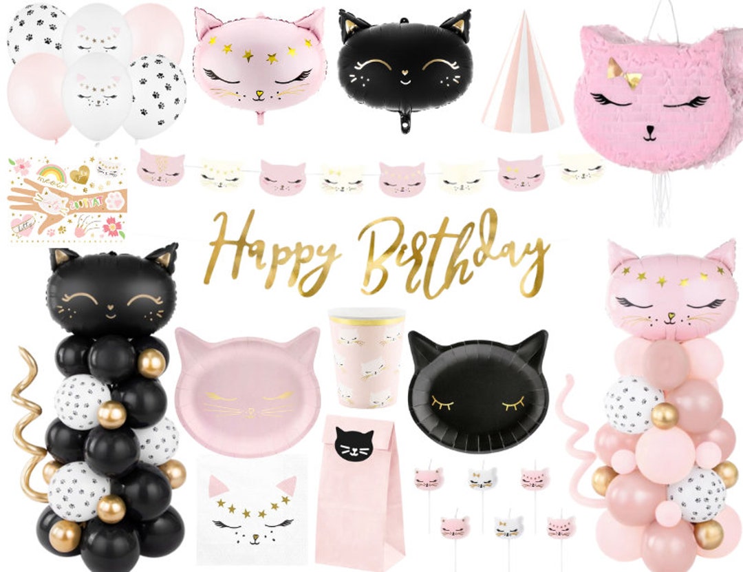 Cat Balloon, Party Balloons, Birthday Balloon, Birthday Balloons, Party