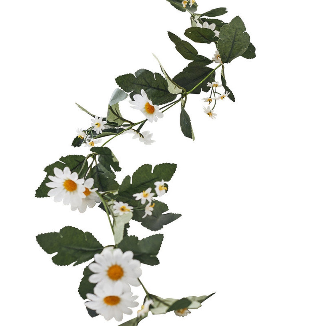 Daisy Flower Garland Artificial Flowers Flower Garland Etsy UK