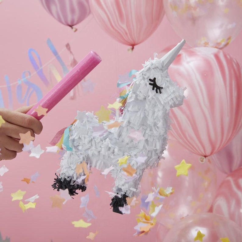 Unicorn Party Games Sweet Treats Mini Unicorn Pinata Favour Party Decorations Birthday Party
