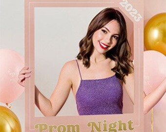 Custom Prom Photo Frame, Prom Night Photo Props, Prom Night Photo Decorations