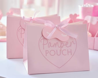 5 Pink Pamper Party Bag, Pamper Party, Girls Birthday Party Party Bags, Spa Party, Children's Party, Kids Birthday Party Bags, Party Favours